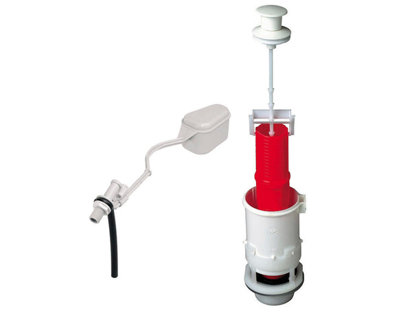 Wirquin binnenwerk WC trekknop wit