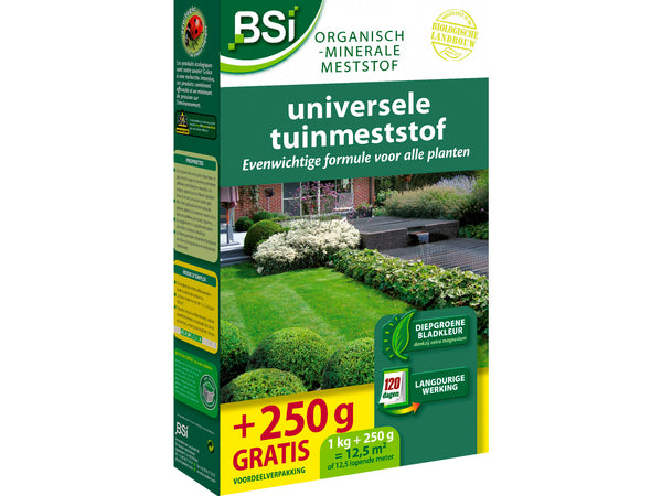 BSI engrais bio universel 1kg + 250g gratuit