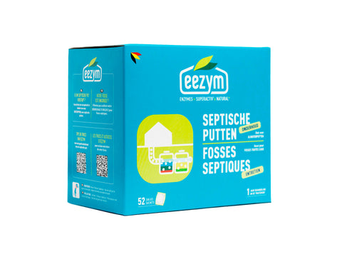 eezym biodegradatieversneller septische putten 52 oplosbare zakjes