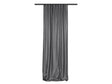 Home Style Rideau occultant avec crochets 140x260 cm bruno gris