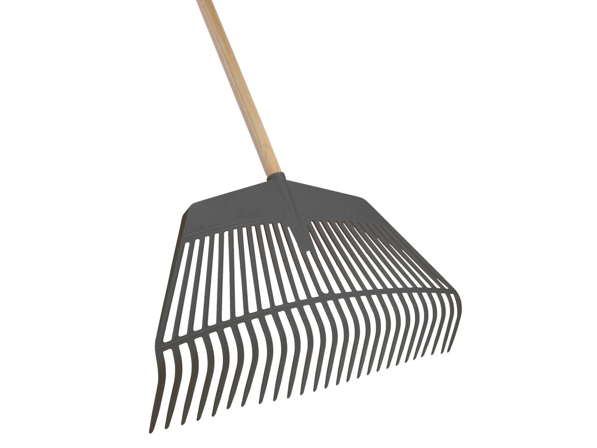 Talen Tools bladhark 60cm 26 tanden + houten steel 160cm