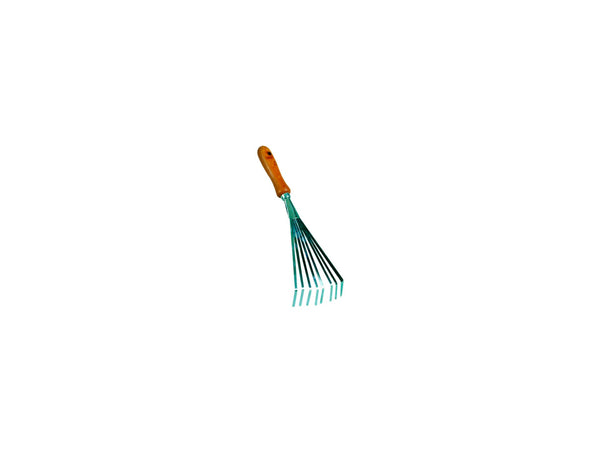 AVR petit râteau à feuilles 15,5cm 8 dents