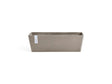 Ecopots pot de fleurs droit oblique 45cm taupe