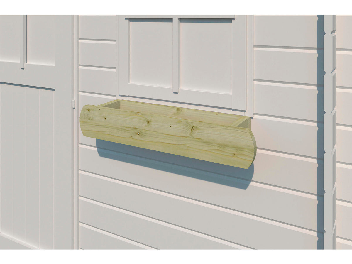 Gardenas bloembak tuinhuis 80cm geïmpregneerd 2 stuks