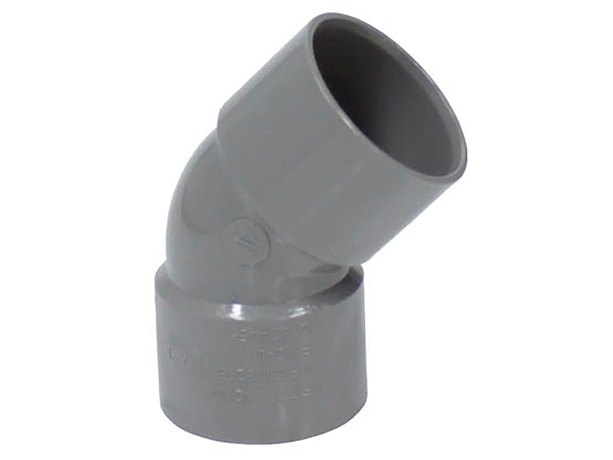 Scala bocht 45° SG FF 32mm PVC
