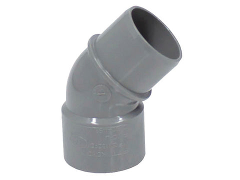 Scala bocht 45° SG MF 32mm PVC