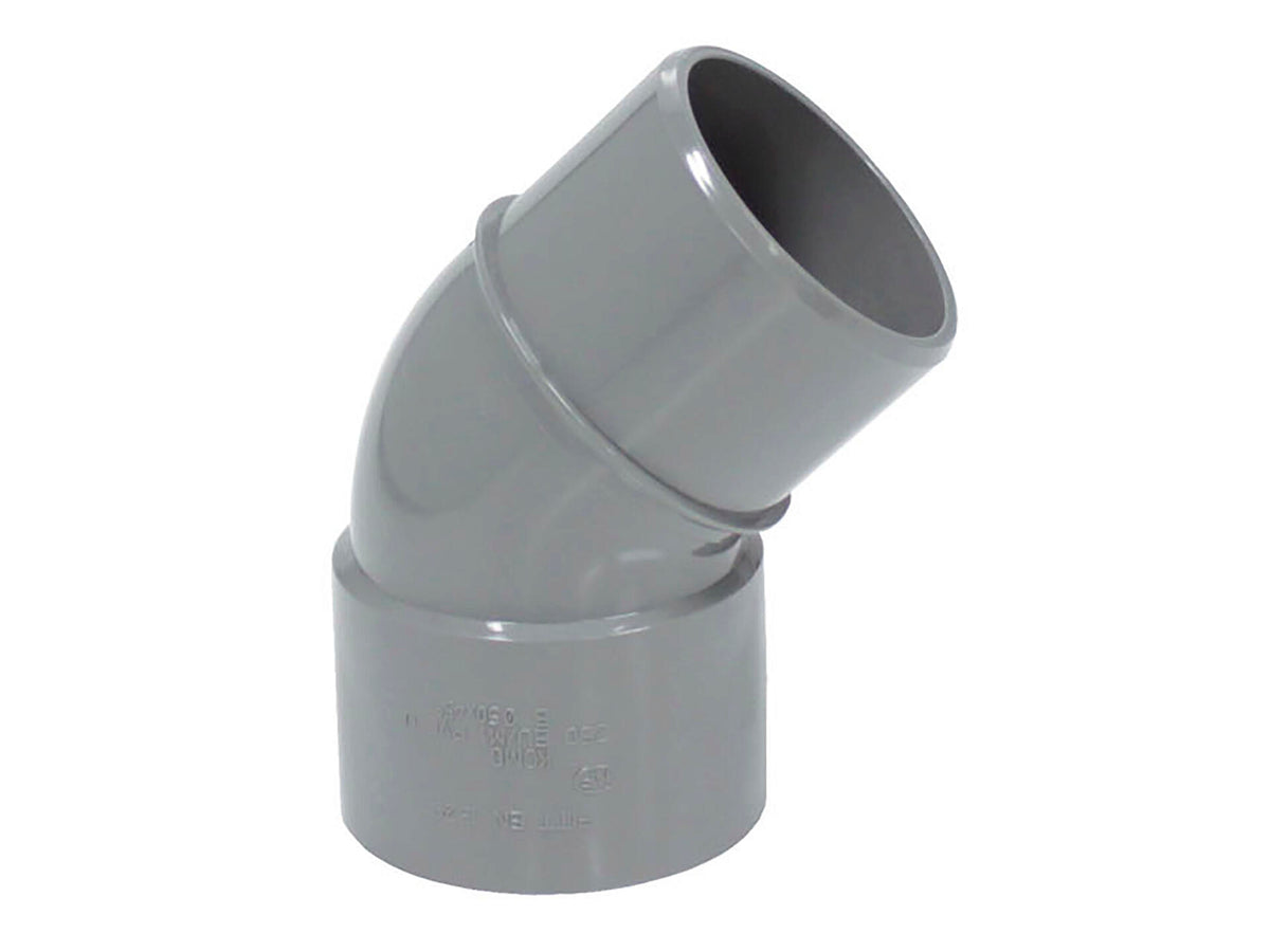 Scala bocht 45° SG MF 50mm PVC