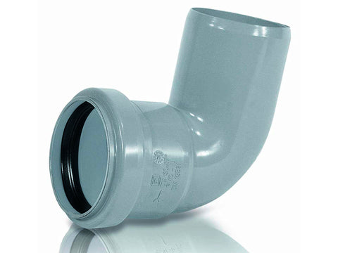 bocht MF 50mm 87° PVC grijs