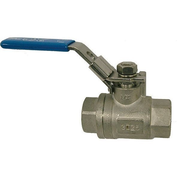 Bolkraan inox A4 3/4"FF