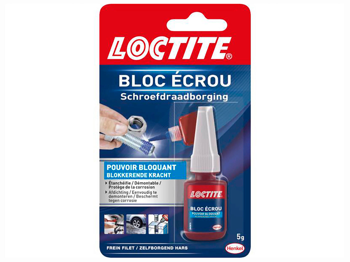 Loctite borgmiddel 5g