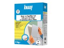 Knauf bouw- & tegellijm 5kg wit