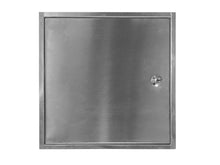 De Witte brievenbusdeurtje 29cm inox