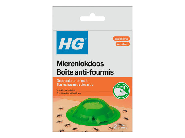 HG mierenlokdoos binnen/buiten 2 stuks