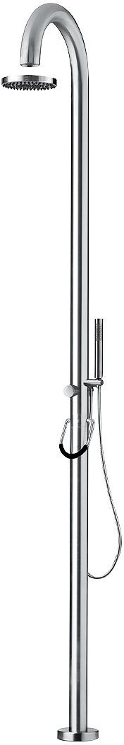 COLONNE DE DOUCHE LIBRE + DOUCHE A MAIN A MAIN SHOWERTOWER INOX