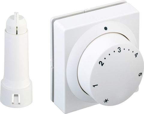 Thermostaatkop+afst.voeler+bed.danfoss damp 2M