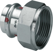 2 Delige rechte koppeling 15MM.3/4"F prestabo Viega