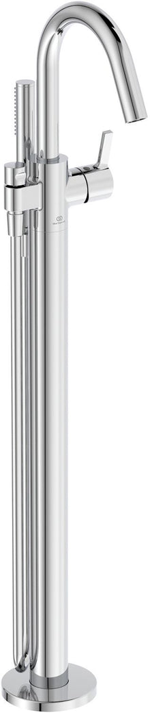 MITIGEUR BAIN LIBRE JOY IDEAL STANDARD SANS PARTI ENCASTRE BRUSHED GUN METAL