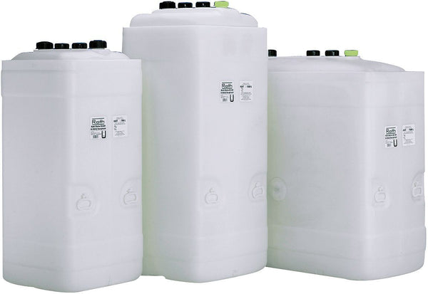 Dubbelwandige kunstoffen stookolietank kwt Roth 1500L vlarem II conform