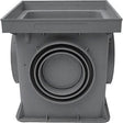 OPZETSTUK VOOR TOEZICHTPUT NICOLL GRIJS  20-20CM H20CM