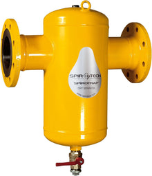 Vuilafscheider spirotrap DN250 flensaansluiting