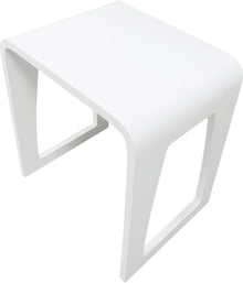 Douchekruk stool xonyx Solid wit 40X30X43H new