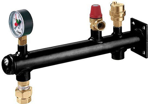 Caleffi Box 4*STALEN aansluitcombinatie
