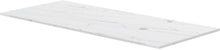 TABLET MARBRE CERAMIQUE PURO L120 H1,2 1VIDAGE/TROU ROBINET DROITE WHITE CALACATTA