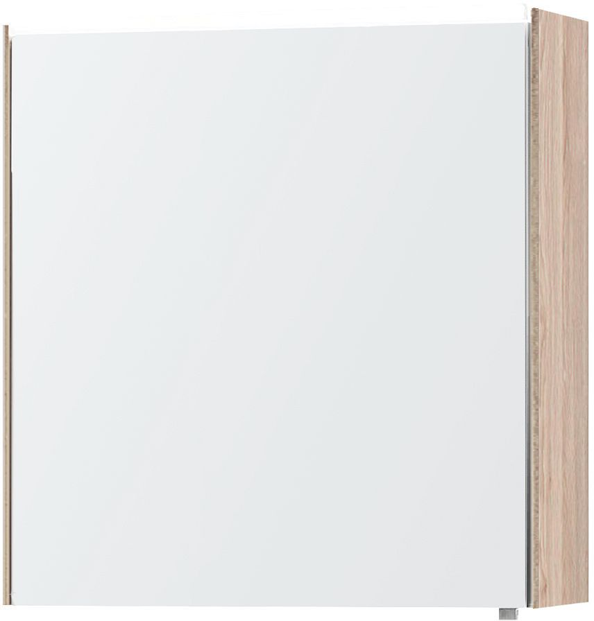 Spiegelkast Molto 61CM met verlichting ledline eik natuur