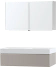 MEUBEL PURO DUO GRIJS 120 1 LADE SOLID PURO SPIEGELKAST