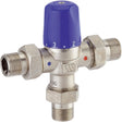 VANNE MELANGEUSE THERMOSTATIQUE + CLAPET + JOINT3/4"30-65°C