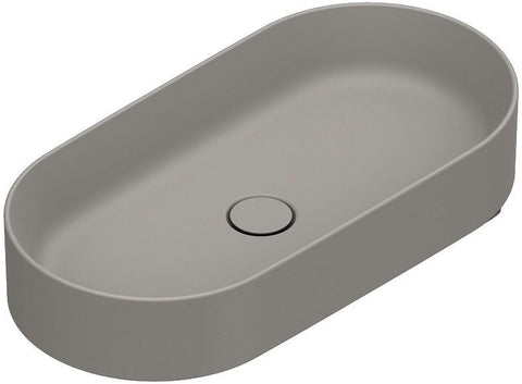 Opbouwlavabo Zero catalano cataglaze+ 70X35 H12 zonder overloop tortora satinato
