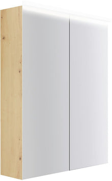 Spiegelkast COFFEE 2 deuren 600MM 4250K eiken Decor urban