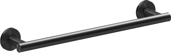 HANDDOEKHOUDER ARCHITECT S+ COSMIC 45CM GEBORSTELD ZWART PVD