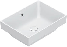 LAVABO SEMI-ENCASTRÉ ZERO CATALANO CATAGLAZE+ 50X37CM SANS PLAGE ROBINET BLANC