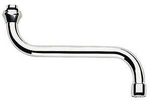 Getrokken bek onder S FG 3/4"F 200MM chroom