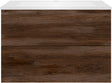 Onderbouw COFFEE 2 lades 90 notelaar fluweel+wastafel kunstmarmer wit