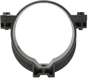 PVC beugel fixo Donkergrijs 80MM M7