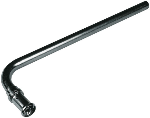 Radiator aansluitbocht Henco 300 mm, diam 15 16-1/2 persfitting — SKU DESCO-124875