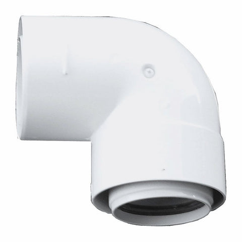 CONCENTRISCHE BOCHT 90° 80/110MM AZ267  ALU/ALU BOSCH