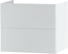 Onderkast puro 2 laden 70CM Push-Open satijn wit