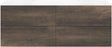 SOUS MEUBLE COFFEE 4 TIROIRS 160 DUO CHATAIGNE +DOUBLE LAVABO BLANC MAT