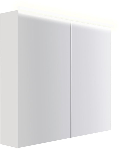 Spiegelkast COFFEE 2 deuren 900MM 4250K Decor Fluweel, badkamermeubelen — SKU DESCO-193060