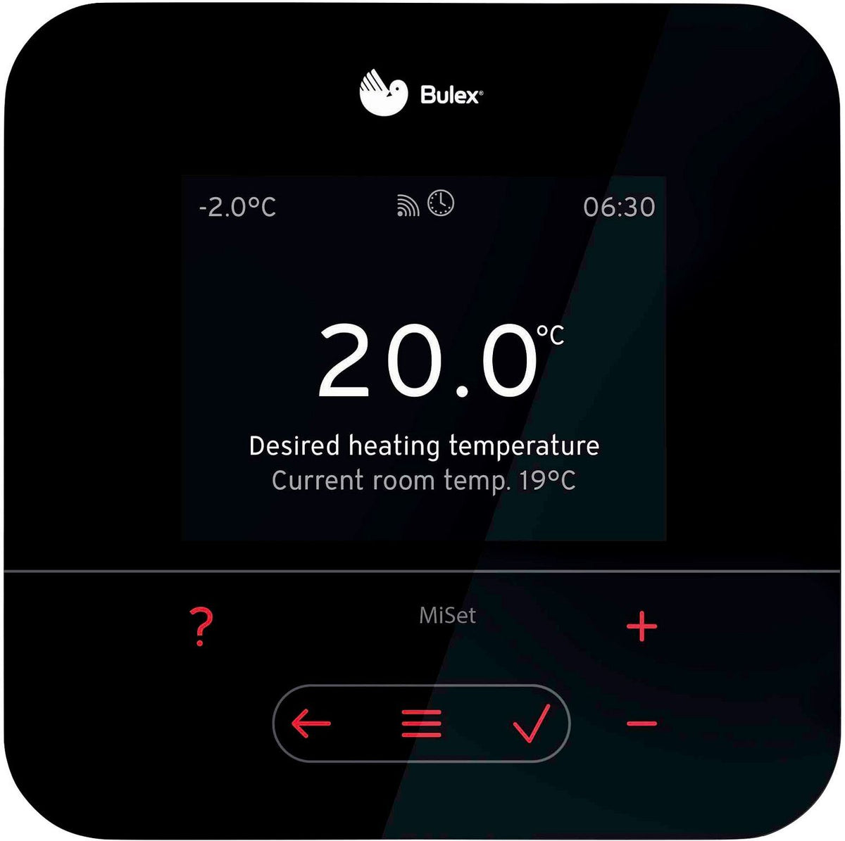 Modulerende kamerthermostaat met draad miset SRT380 Bulex