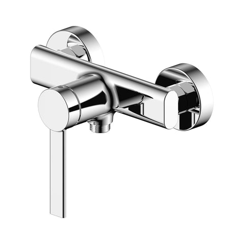 BELVIT douchemixer chrom inbouwkraan handbediening vaste uitloop eenhandig - Chroom, badkamer & sanitair — SKU MB-19562-23089, EAN 5404029124047