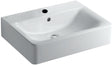 Lavabo connect is 60CM +1 kraangat wit