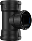 T PP 90°FFF 125-110MM ZWART