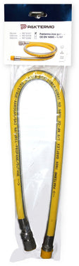 FLEXIBLE GAZ INOX MF +ECROU 1/2"  75CM
