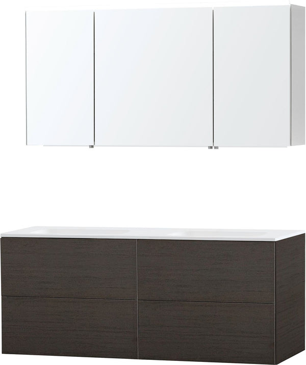 Meubel puro duo wenge 140 Solid Molto spiegelkast