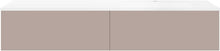 ONDERBOUW COFFEE 2 LADES 160 MAT BASALTGRIJS+WASTAFEL RECHTS WIT