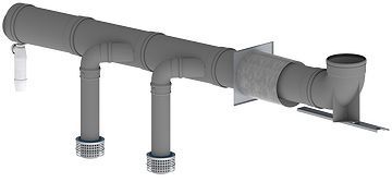 Basisset Pp DN 200 lv/lw 2XQUINTA ace